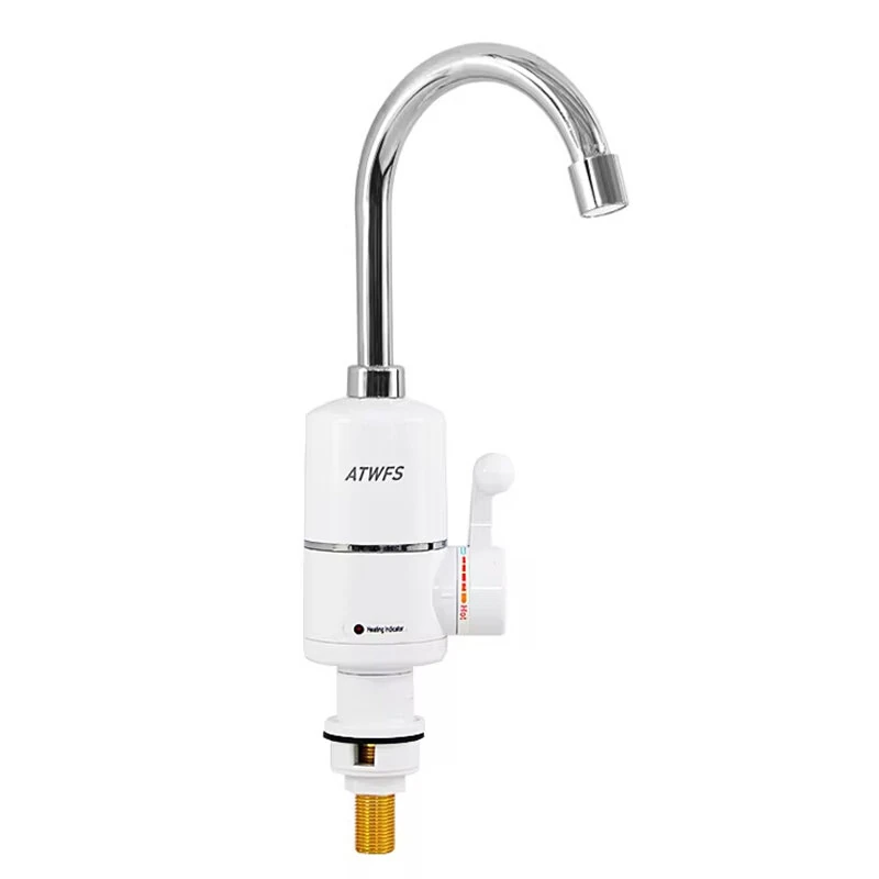 3000W Fast Electric Water Heater Tap IPX4 Waterproof Instant Heating Multi-layer Coated EU Plug Kitchen Faucet (image for) 3000W Fast Electric Water Heater Tap IPX4 Waterproof Instant Heating Multi-layer Coated EU Plug Kitchen Faucet